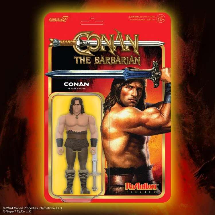 Conan the Barbarian Reaction Figur - Återupplivad Samlarfigur super 7