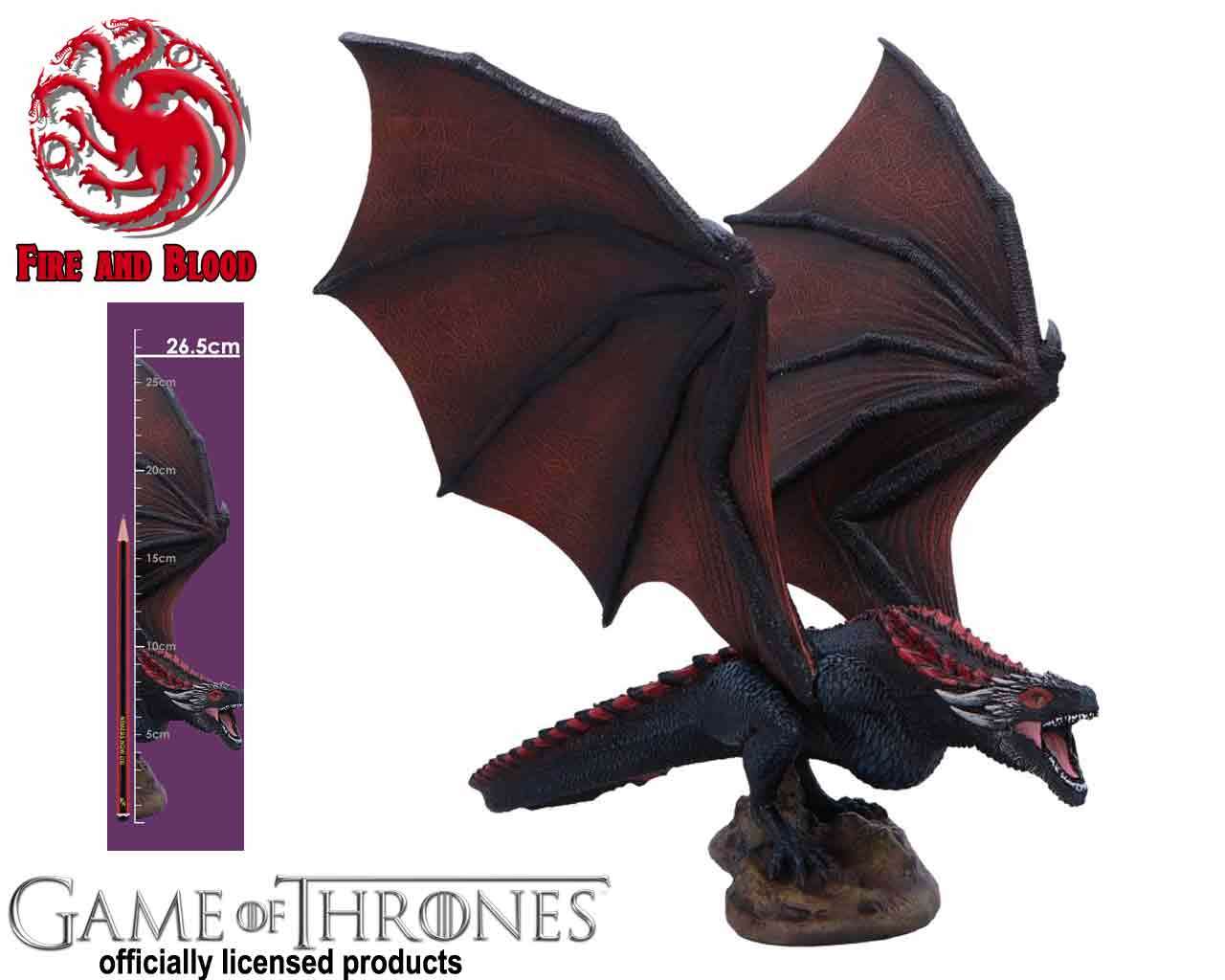 Game of Thrones - Drogon Resin Statue nemesis now