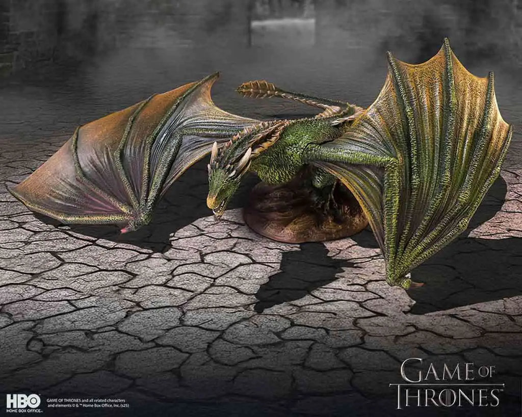 Game Of Thrones - Rhaegal - Skulptur i Resin