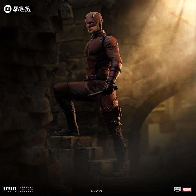 Daredevil Born Again 1/10 Statue – Samlarfigur i hög kvalitet iron studios