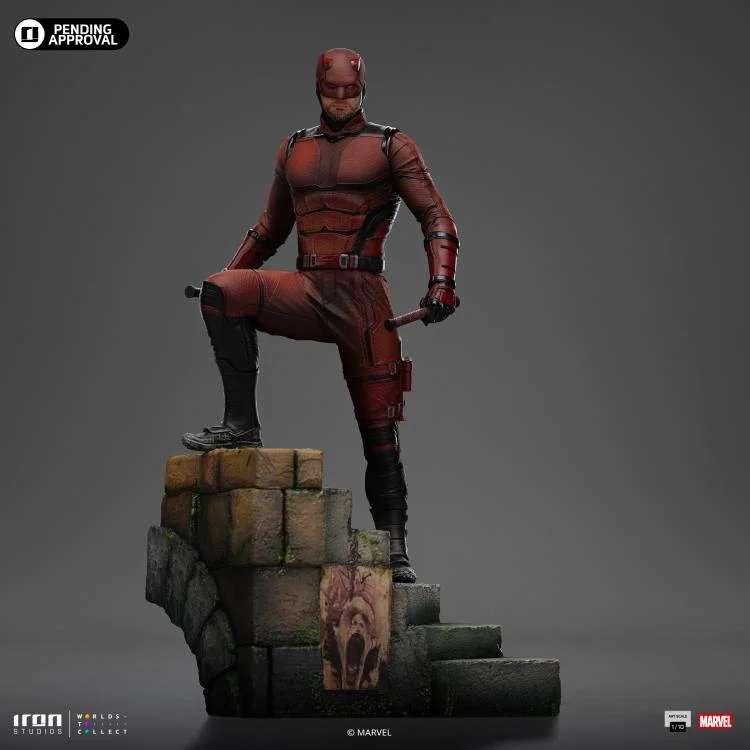 Daredevil Born Again 1/10 Statue – Samlarfigur i hög kvalitet - Robotto