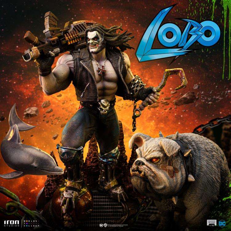 DC Comics Lobo Unleashed 1/10 Statue iron studios