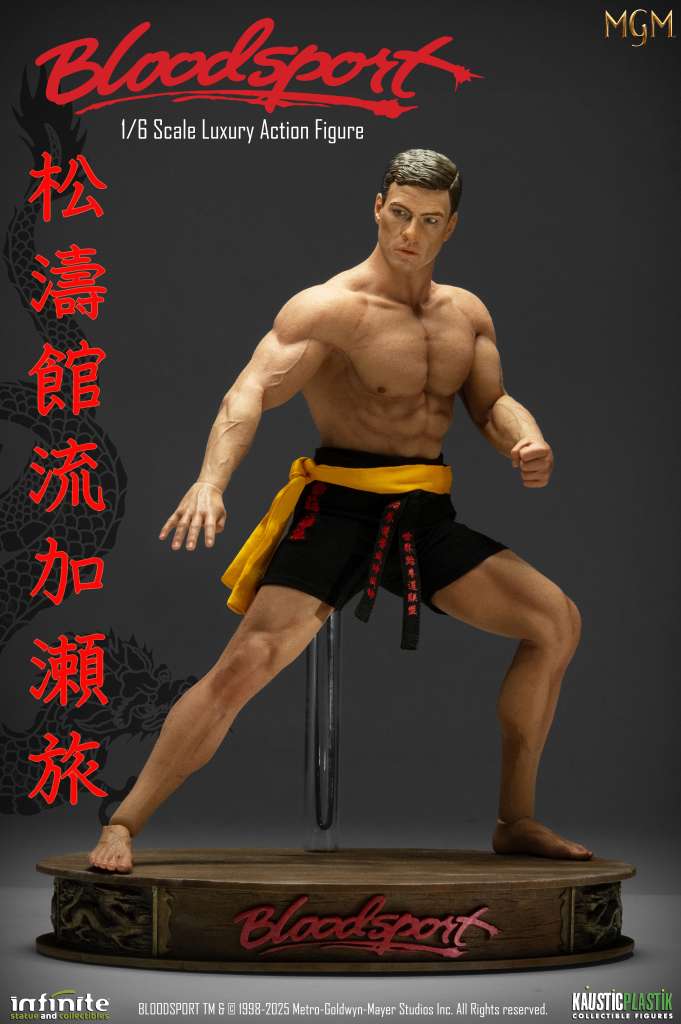Bloodsport Frank Dux 1/6 Action Figure Standard Edition infinite statue