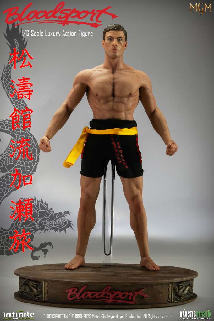 Bloodsport Frank Dux 1/6 Action Figure Standard Edition infinite statue