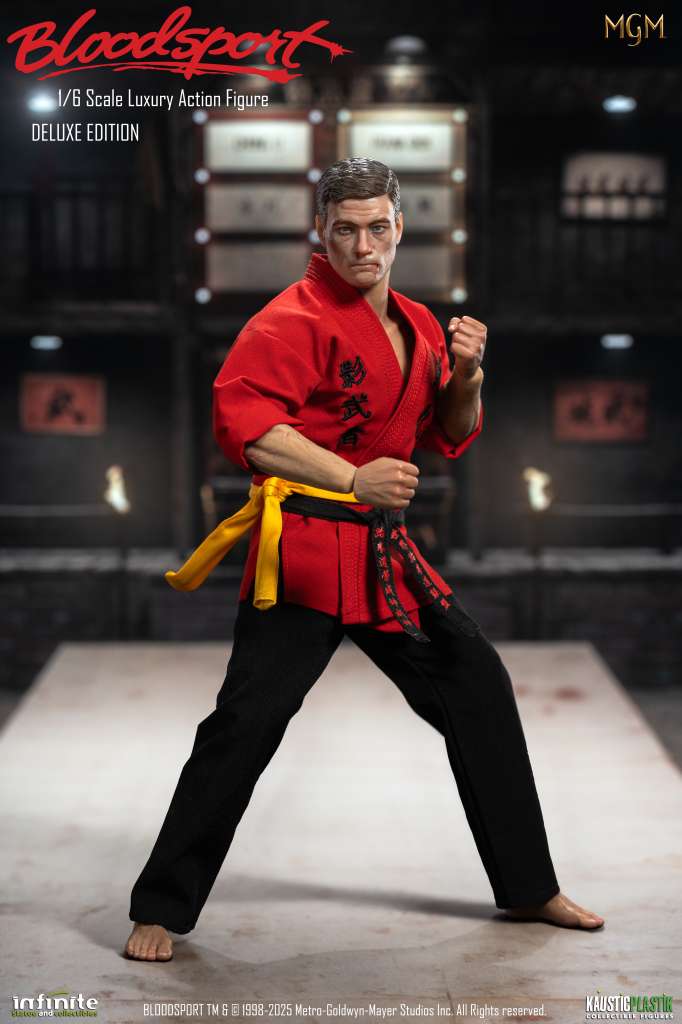 Bloodsport Frank Dux 1/6 Action Figure Deluxe Edition infinite statue