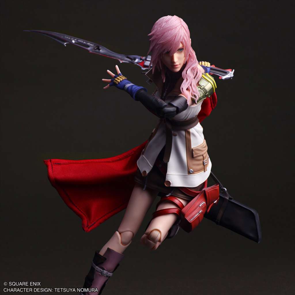 Final Fantasy 13 Lightning Play Arts Shin AF - Samlarfigur square enix