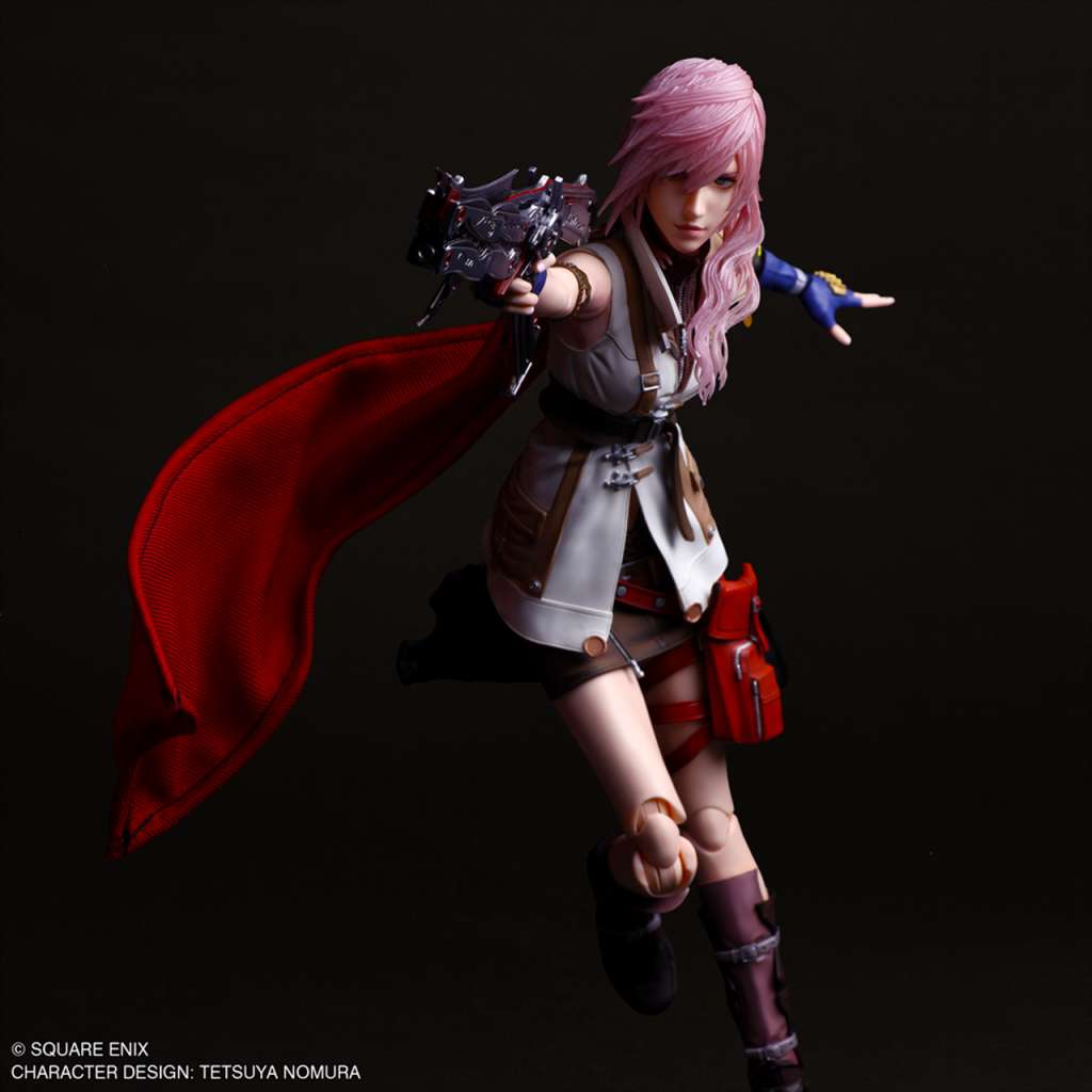 Final Fantasy 13 Lightning Play Arts Shin AF - Samlarfigur square enix