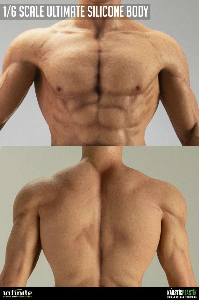 Ultimate 1/6 Skala Silikon Kropp för Action Figur infinite statue