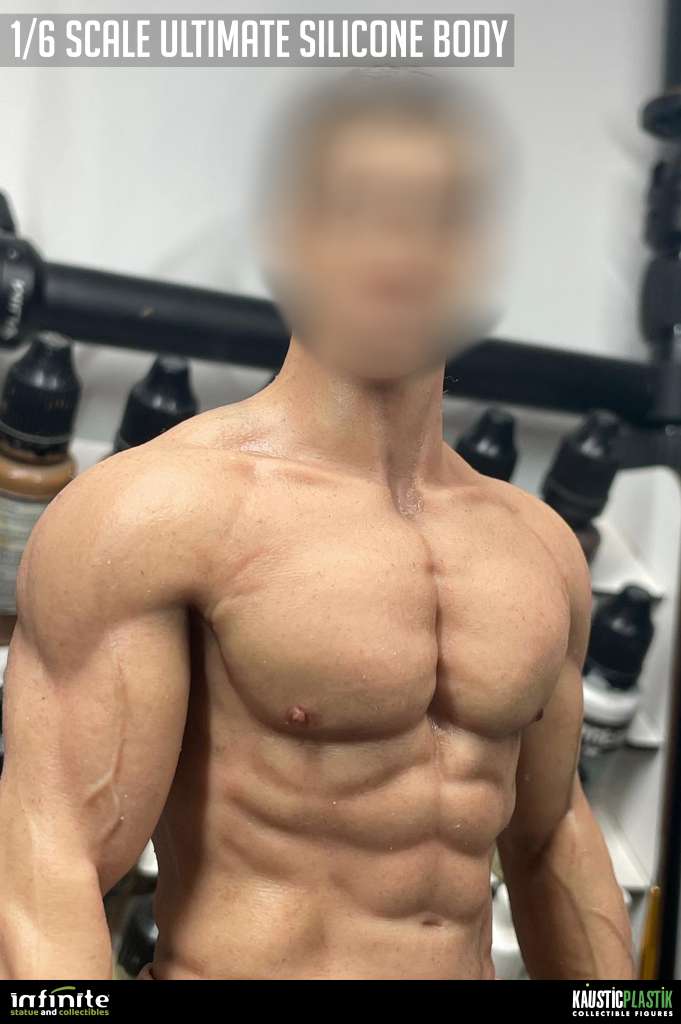 Ultimate 1/6 Skala Silikon Kropp för Action Figur infinite statue