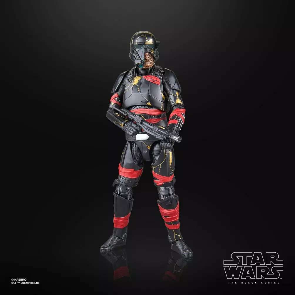 Star Wars The Black Series Ahsoka Night Trooper Action Figur hasbro