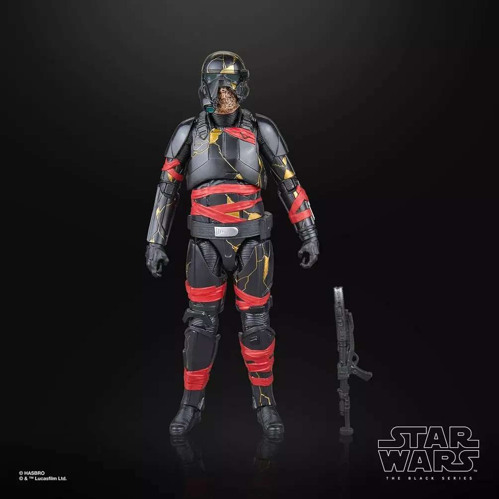 Star Wars The Black Series Ahsoka Night Trooper Action Figur hasbro
