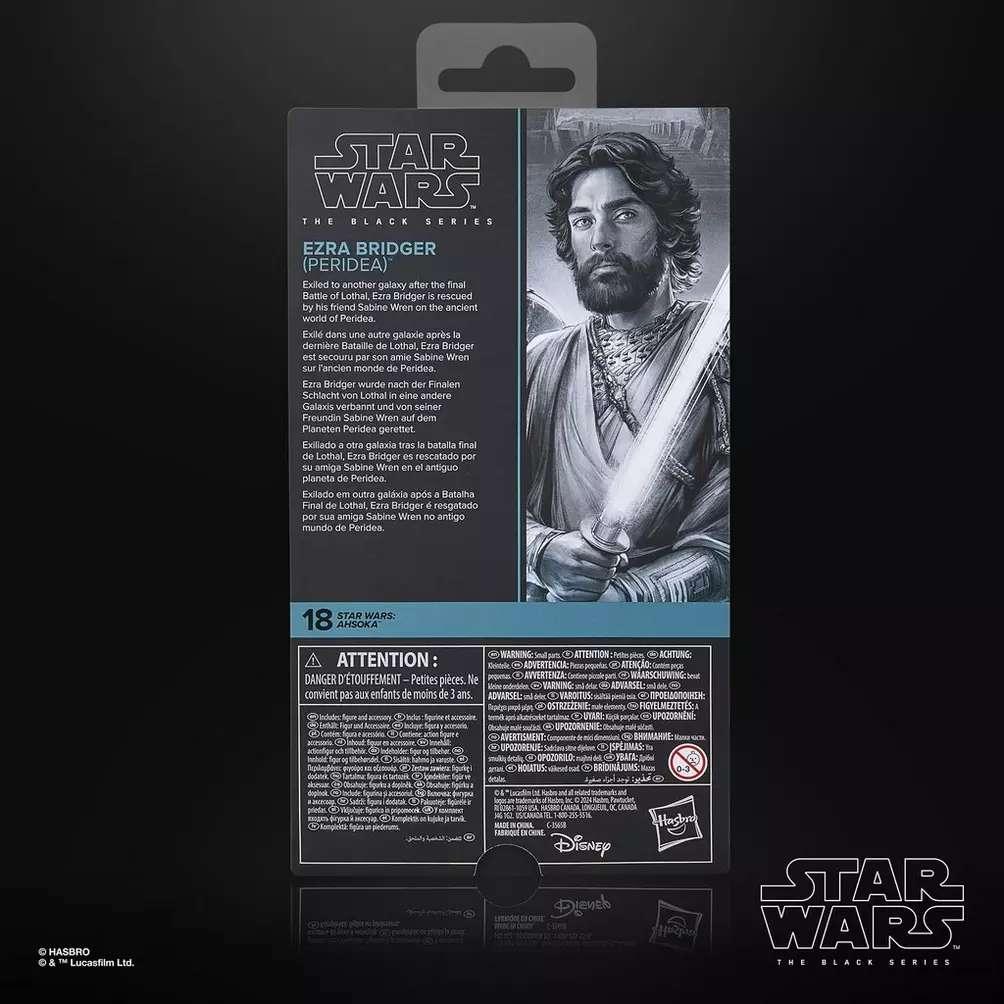 Star Wars Black Series Ahsoka Ezra Bridger Peridea Action Figure - Robotto