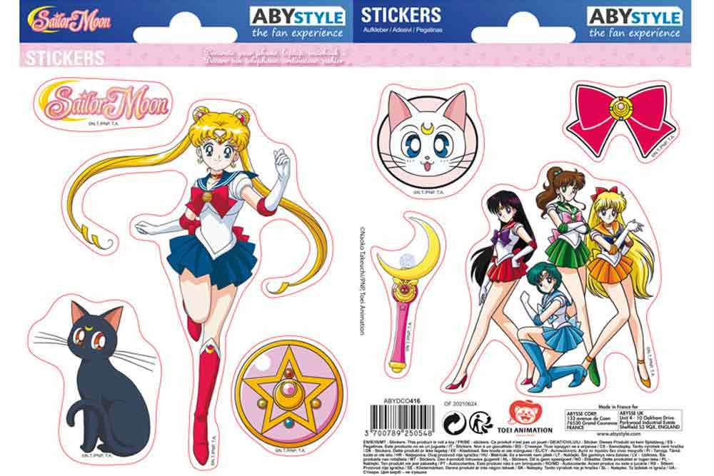 Sailor Moon - Klistermärken Set abystyle studio