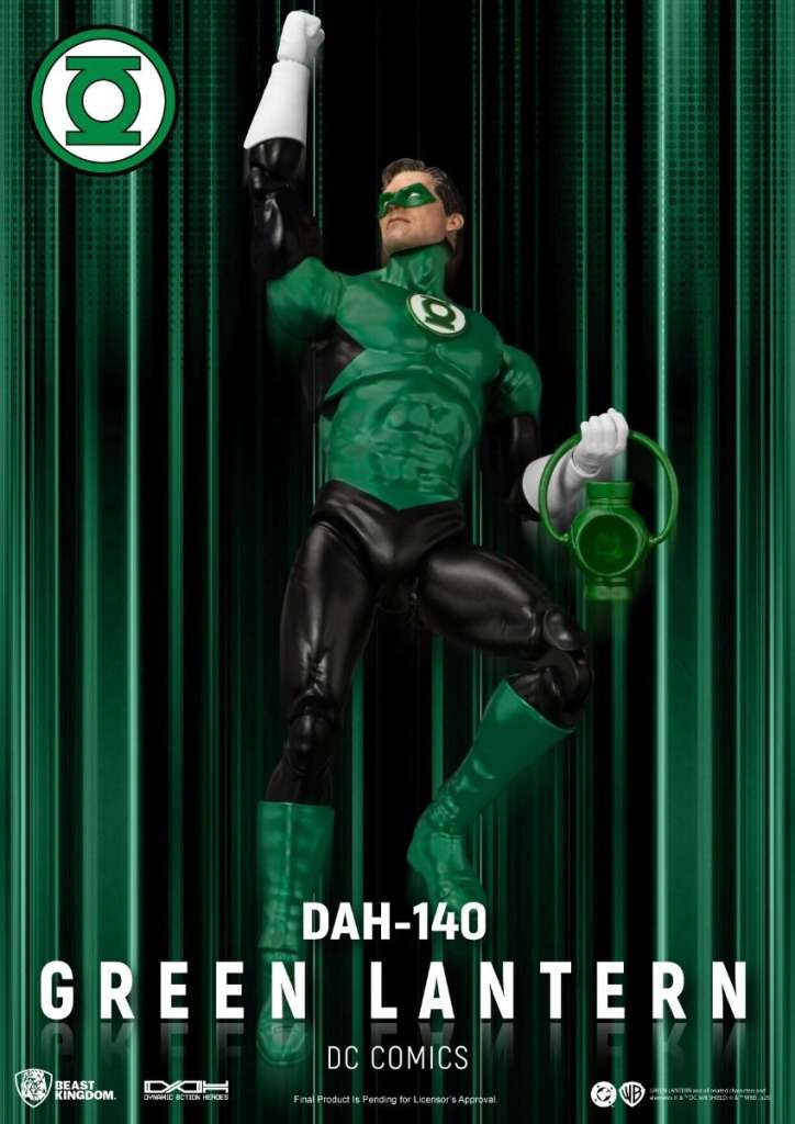DC Comics Green Lantern Dynamic Action Heroes – Samlarfigur beast kingdom