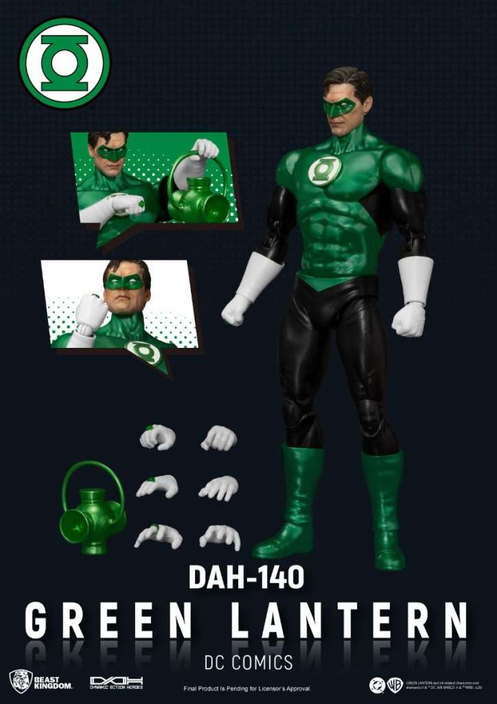 DC Comics Green Lantern Dynamic Action Heroes – Samlarfigur beast kingdom