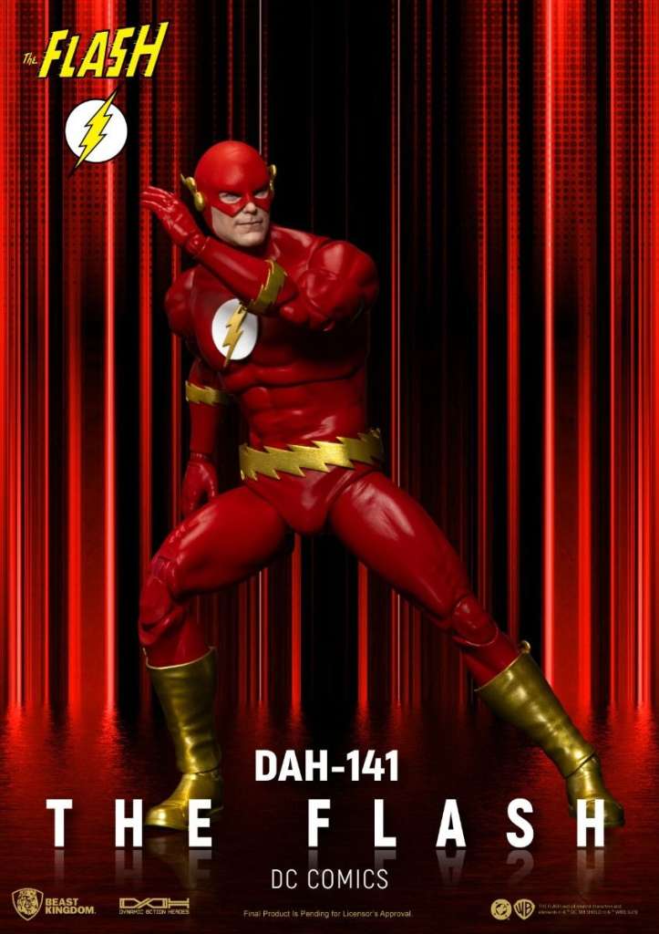 DC Comics The Flash Dynamiska Actionhjältar beast kingdom