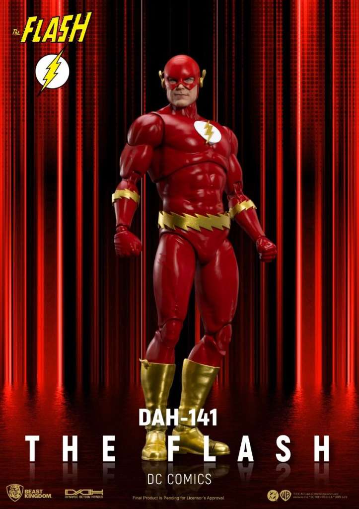 DC Comics The Flash Dynamiska Actionhjältar beast kingdom