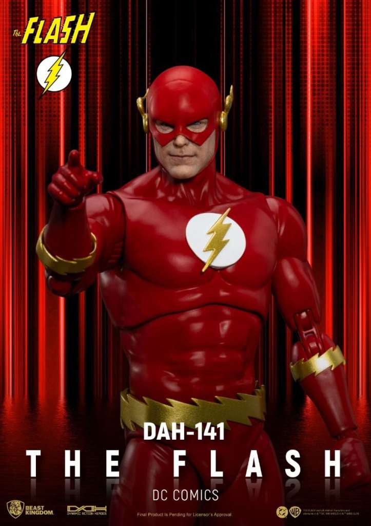 DC Comics The Flash Dynamiska Actionhjältar beast kingdom