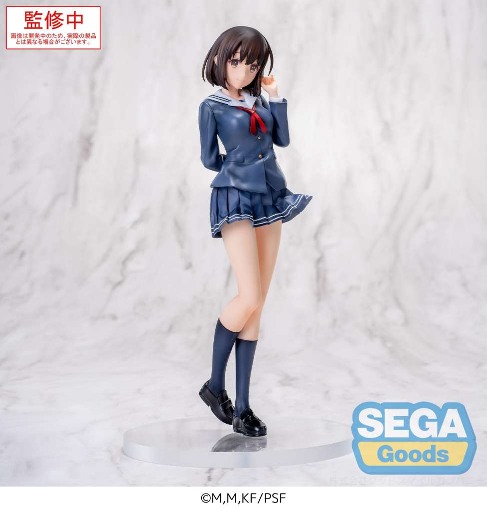 Saekano Megumi Kato Uniform Luminast Figur sega