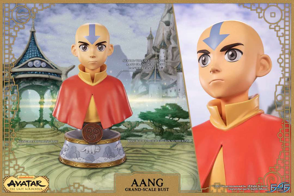 Avatar: The Last Airbender Aang Grand Scale Bust first4figures