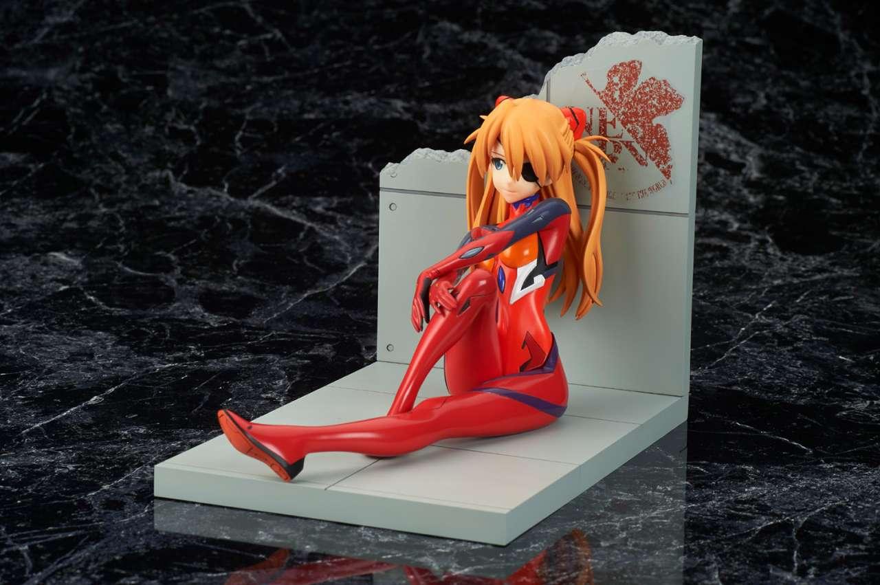 Rebuild of Evangelion Asuka Plugsuit Figur 1/7 Skala - Ny Film Edition - Robotto