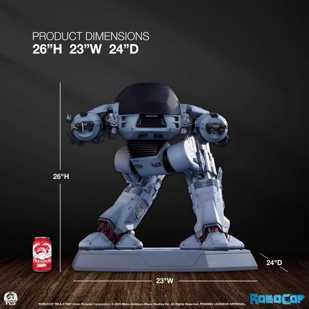 Robocop ED 209 1:4 Figur - Premium Samlarobjekt - Robotto