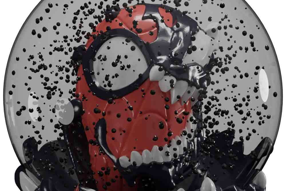 Marvel Spiderman Venom Snöglob grupo erik