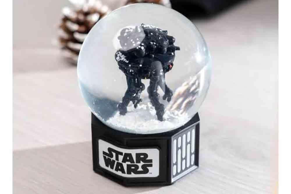 Star Wars - Planet Hoth Viper Probe Snow Globe - Robotto