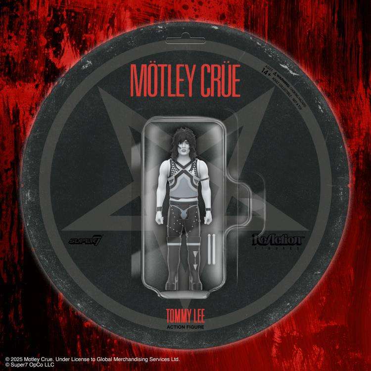 Motley Crue Tommy Lee Shout at the Devil Figur super 7