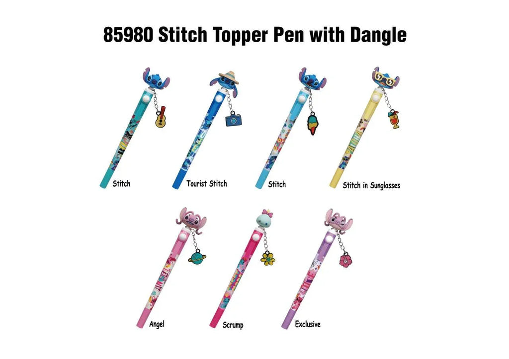 Stitch 3D Huvud Topp Spinnande Pen Display (16) - Robotto