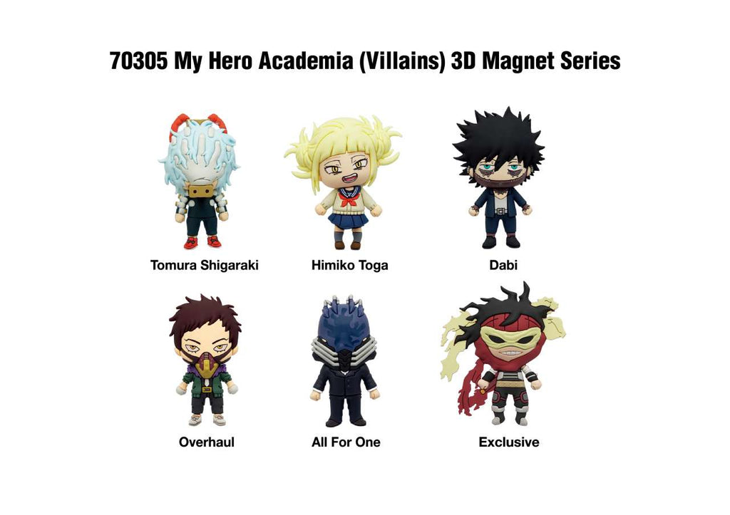 My Hero Academia Magneter Blind Pack Display (12) monogram