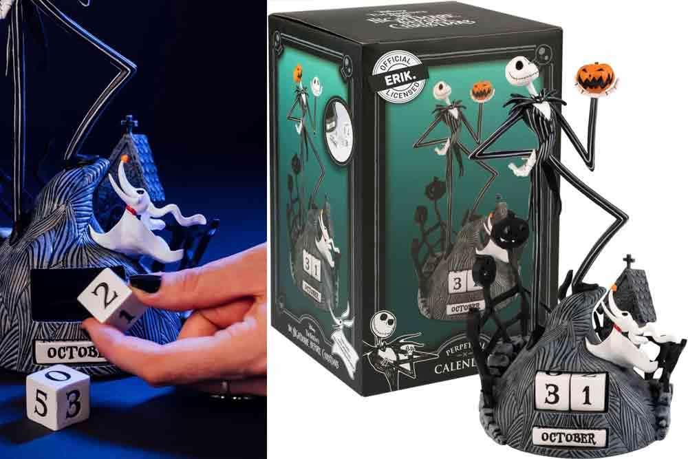 The Nightmare Before Christmas - Jack Skellington 3D Evig Kalenderfigur - Robotto