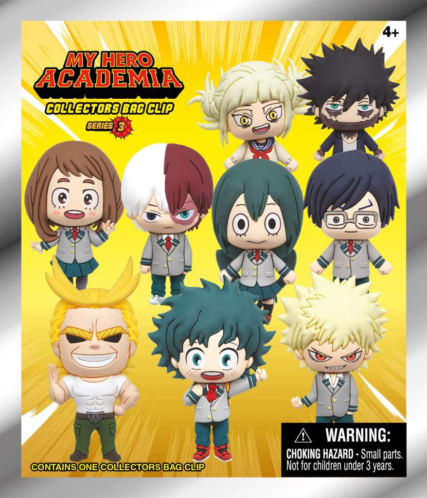 My Hero Academia s.3 väska klipp blind box utställning (24)