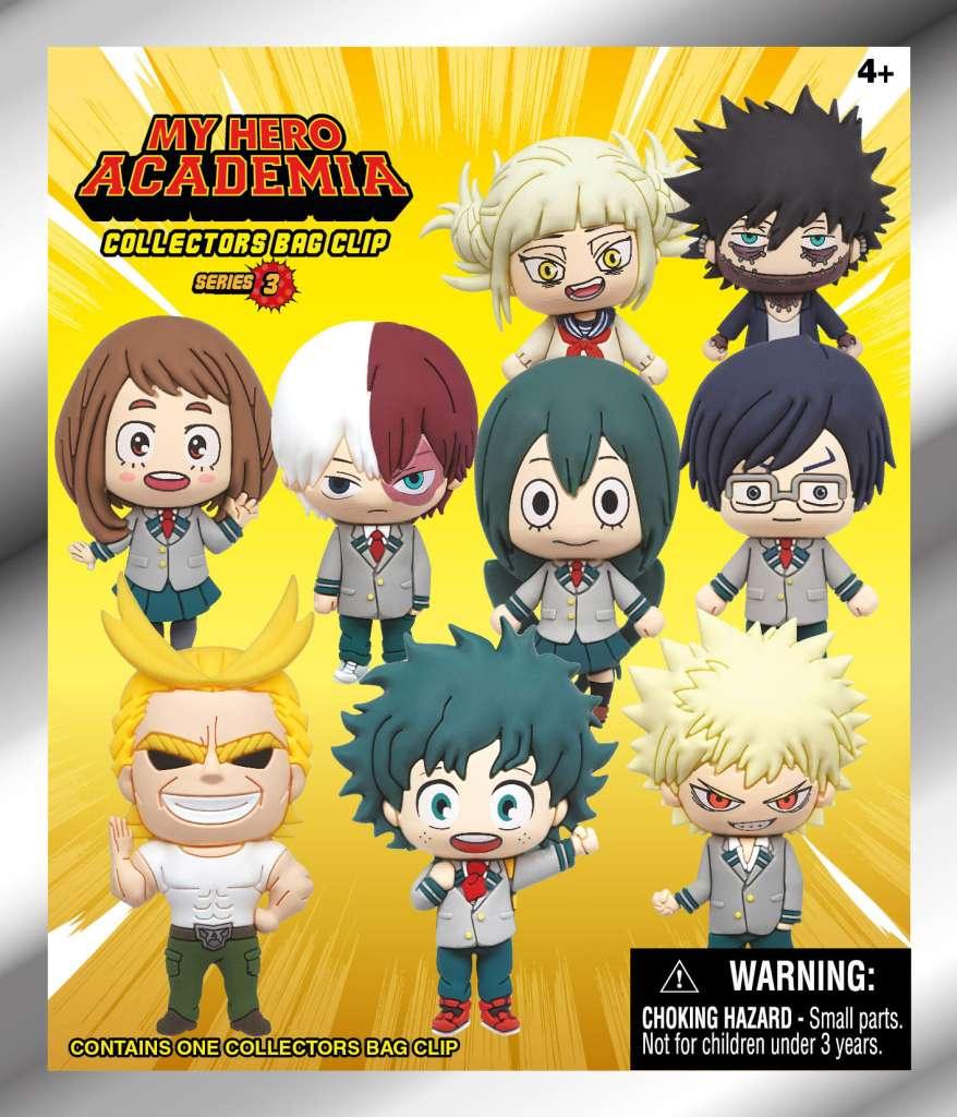 My Hero Academia S.3 Bag Clip Blind Box Display (24) - Robotto