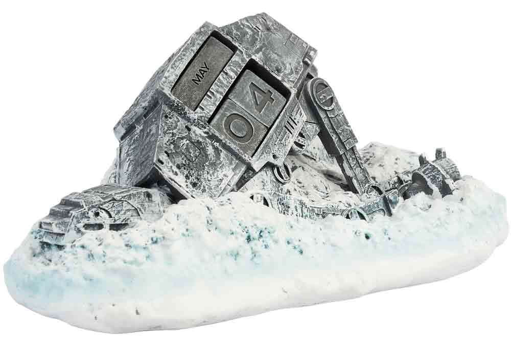 Star Wars AT-AT Walker Förstörd 3D Perpetual Kalender grupo erik