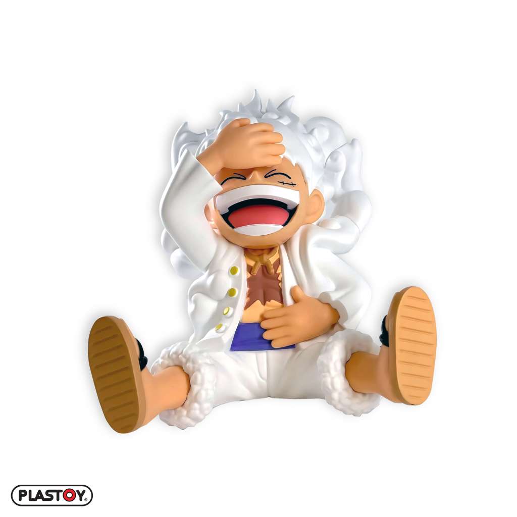 One Piece Luffy Gear Five Sparbössa plastoy