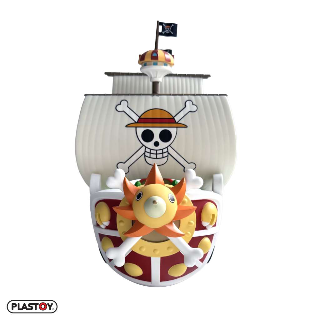 One Piece Thousand Sunny Sparbössa – Samlarobjekt för Fans plastoy