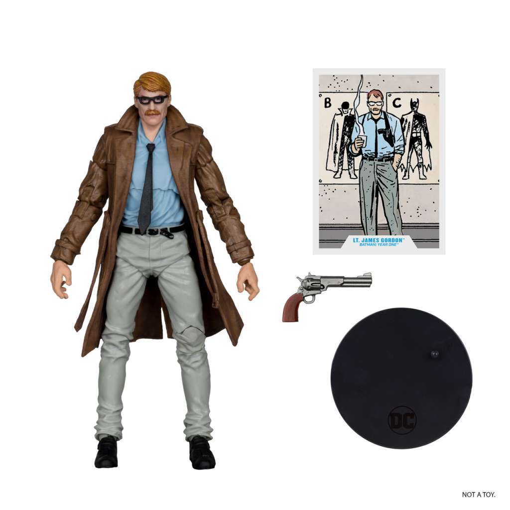 DC Multiverse Commissioner Gordon Year One Pt. 4 Gold Label Actionfigur mcfarlane toys 2025
