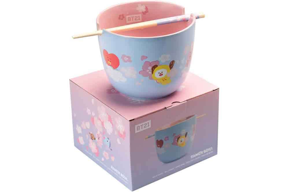 Bt21 ramen skål med ätpinnar