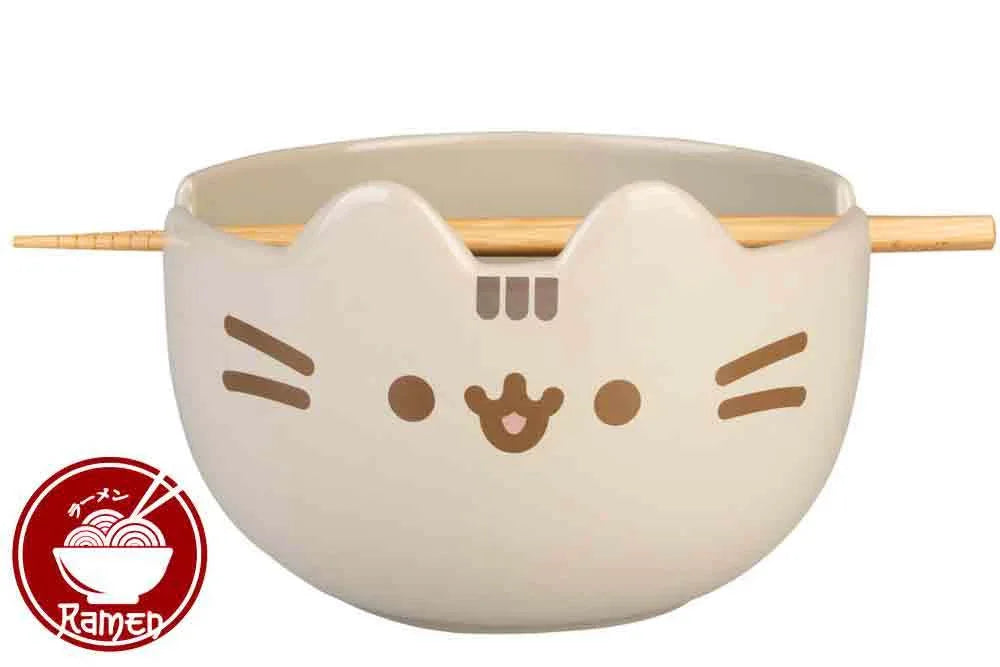 Pusheen Ramen Skål med ätpinnar - Robotto
