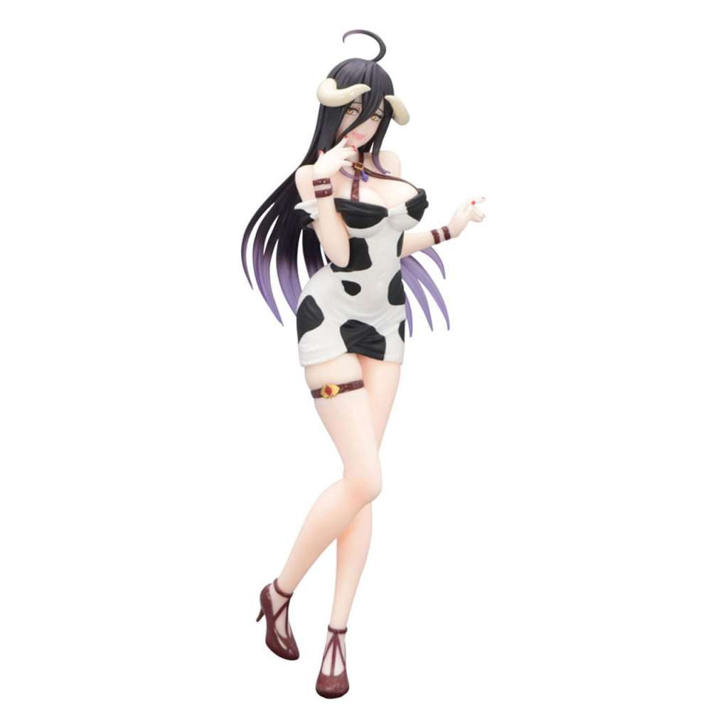 Overlord Trio-try-it Albedo Klänning Ko-Mönster Figur furyu