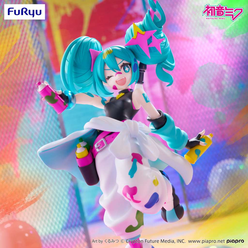 Hatsune Miku Paint Girl Trio-Try-iT Figur furyu