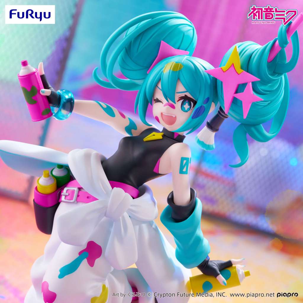 Hatsune Miku Paint Girl Trio-Try-iT Figur furyu