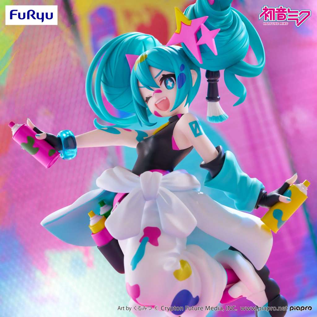 Hatsune Miku Paint Girl Trio-Try-iT Figur furyu