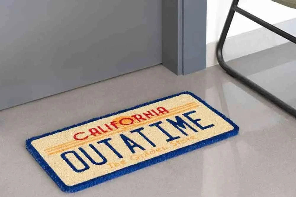 BACK TO THE FUTURE DE LOREAN PLATE DOORMAT - bild 5
