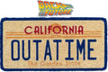 BACK TO THE FUTURE DE LOREAN PLATE DOORMAT - bild 1