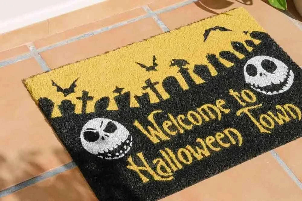 THE NIGHTMARE BEFORE CHRISTMAS HALLOWEEN TOWN DOORMAT - bild 2