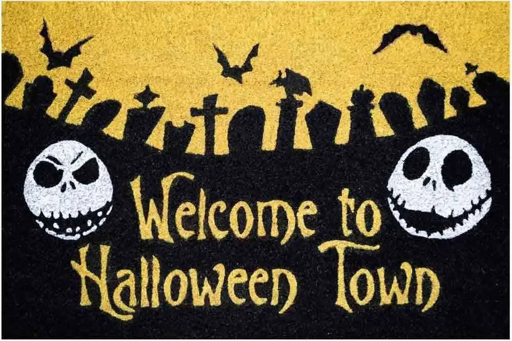 THE NIGHTMARE BEFORE CHRISTMAS HALLOWEEN TOWN DOORMAT - bild 1