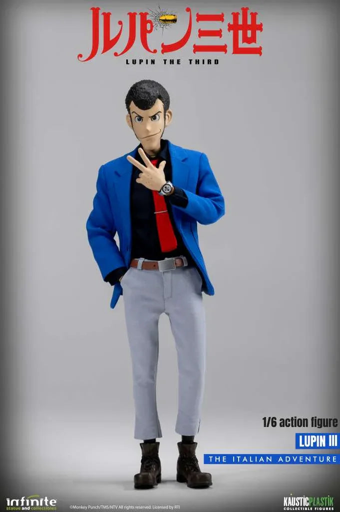 Lupin the 3rd: The Italian Adventure - Lupin 1/6 Actionfigur Standard Edition - Robotto