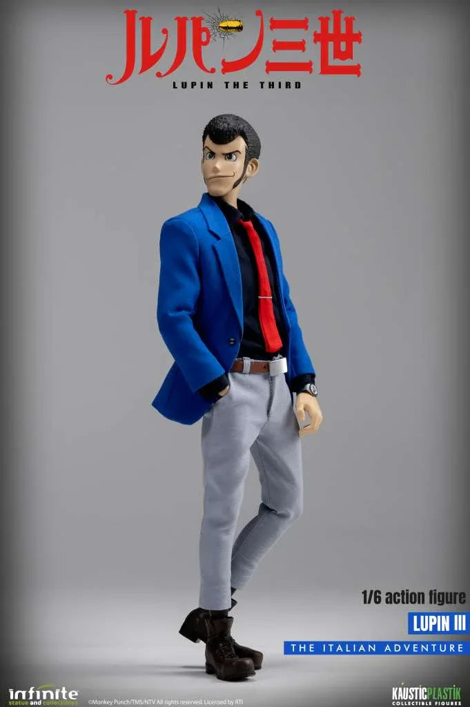 Lupin the 3rd: The Italian Adventure - Lupin 1/6 Actionfigur Standard Edition - Robotto